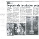 Le Pouls de la création actuelle - Est-ce thétique ou pas thétique ? [Article de presse] in La Meuse, 2 juillet 1999